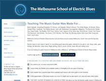 Tablet Screenshot of electricblues.net